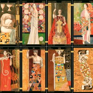 Golden Klimt Mimi Sample Cards
