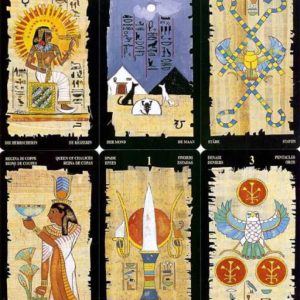 egyptian tarot sample cards