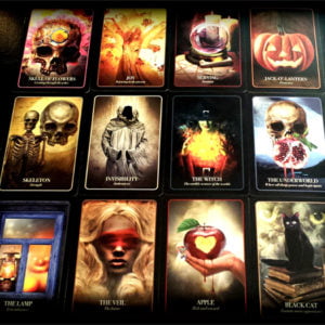 The Halloween Oracle Sample Cards