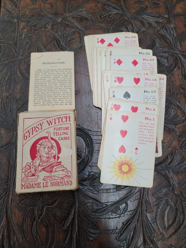 1903 1st Edition Gypsy Witch Fortune Telling Cards (Madame Le Normand)