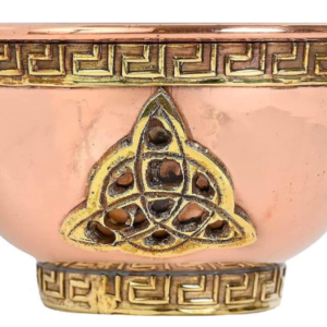 Triquetra Copper Offering Bowl 3"
