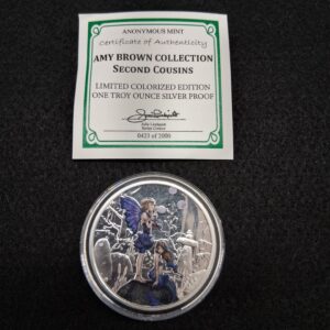 Amy Brown Silver Coin - Second Cousins