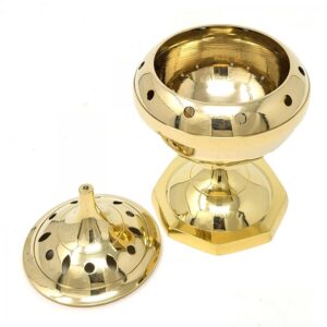 Brass Censer Burner 7"